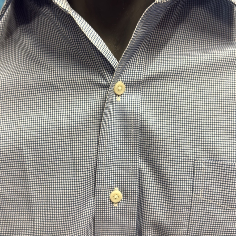 Ralph Lauren Men's Blue Shirt. slim fit, 17.5 / 32-33. EA025 - Picture 4 of 5
